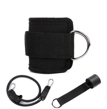 Resistance Bands with Ankle Straps Cuff with Cable for Attachment Booty Butt Thigh Leg Pulley